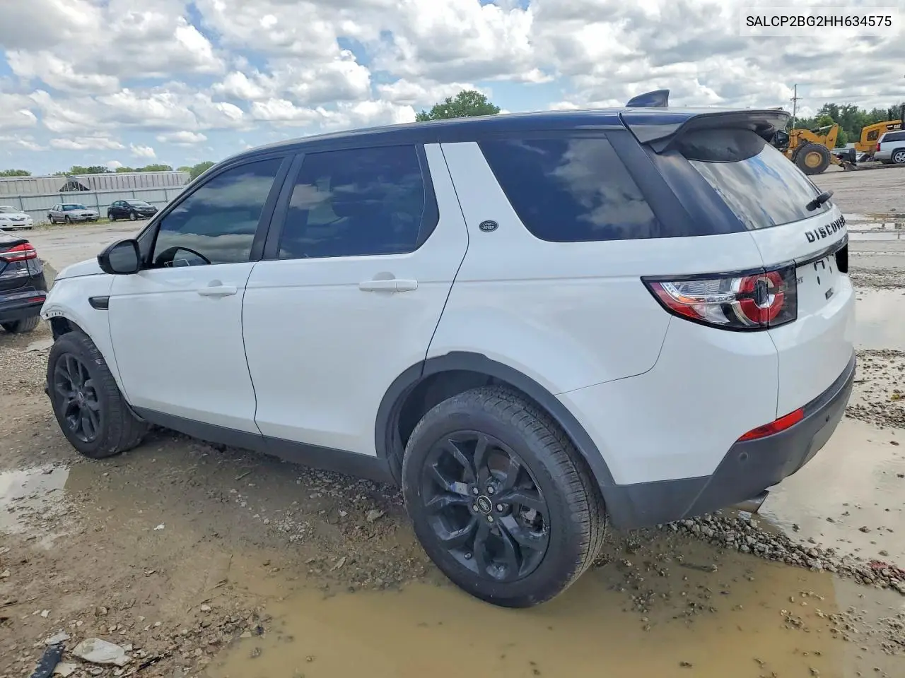 2017 Land Rover Discovery Sport Se VIN: SALCP2BG2HH634575 Lot: 59369816
