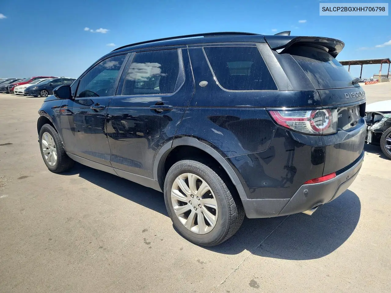 2017 Land Rover Discovery Sport Se VIN: SALCP2BGXHH706798 Lot: 59884336