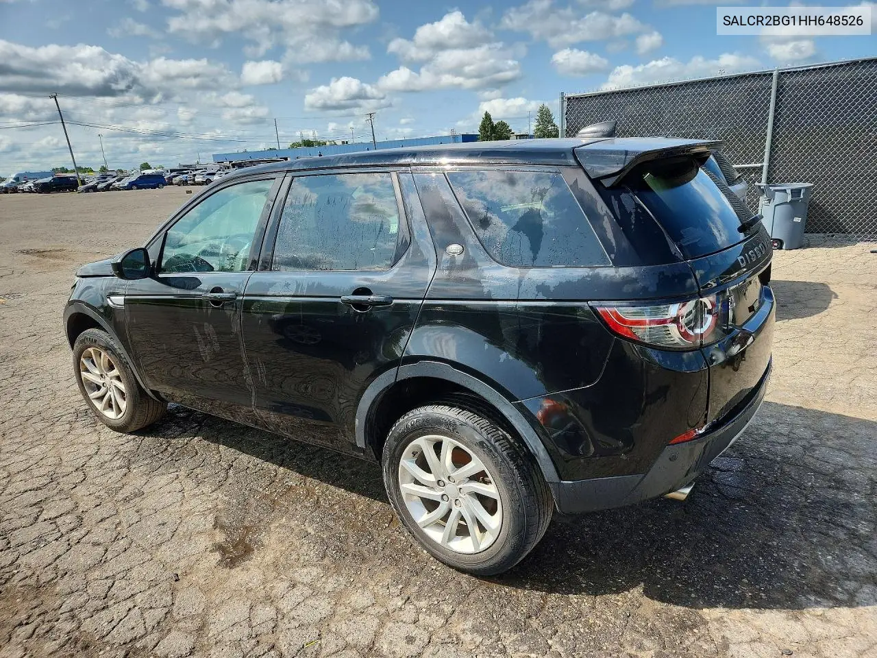 2017 Land Rover Discovery Sport Hse VIN: SALCR2BG1HH648526 Lot: 60152446