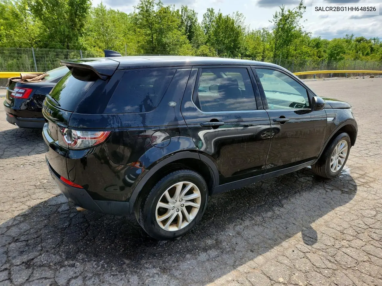 2017 Land Rover Discovery Sport Hse VIN: SALCR2BG1HH648526 Lot: 60152446