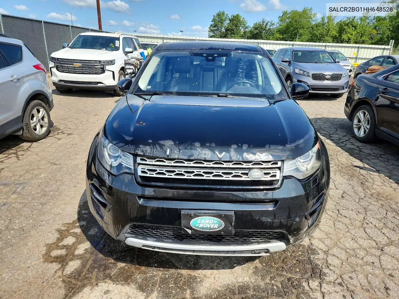 2017 Land Rover Discovery Sport Hse VIN: SALCR2BG1HH648526 Lot: 60152446