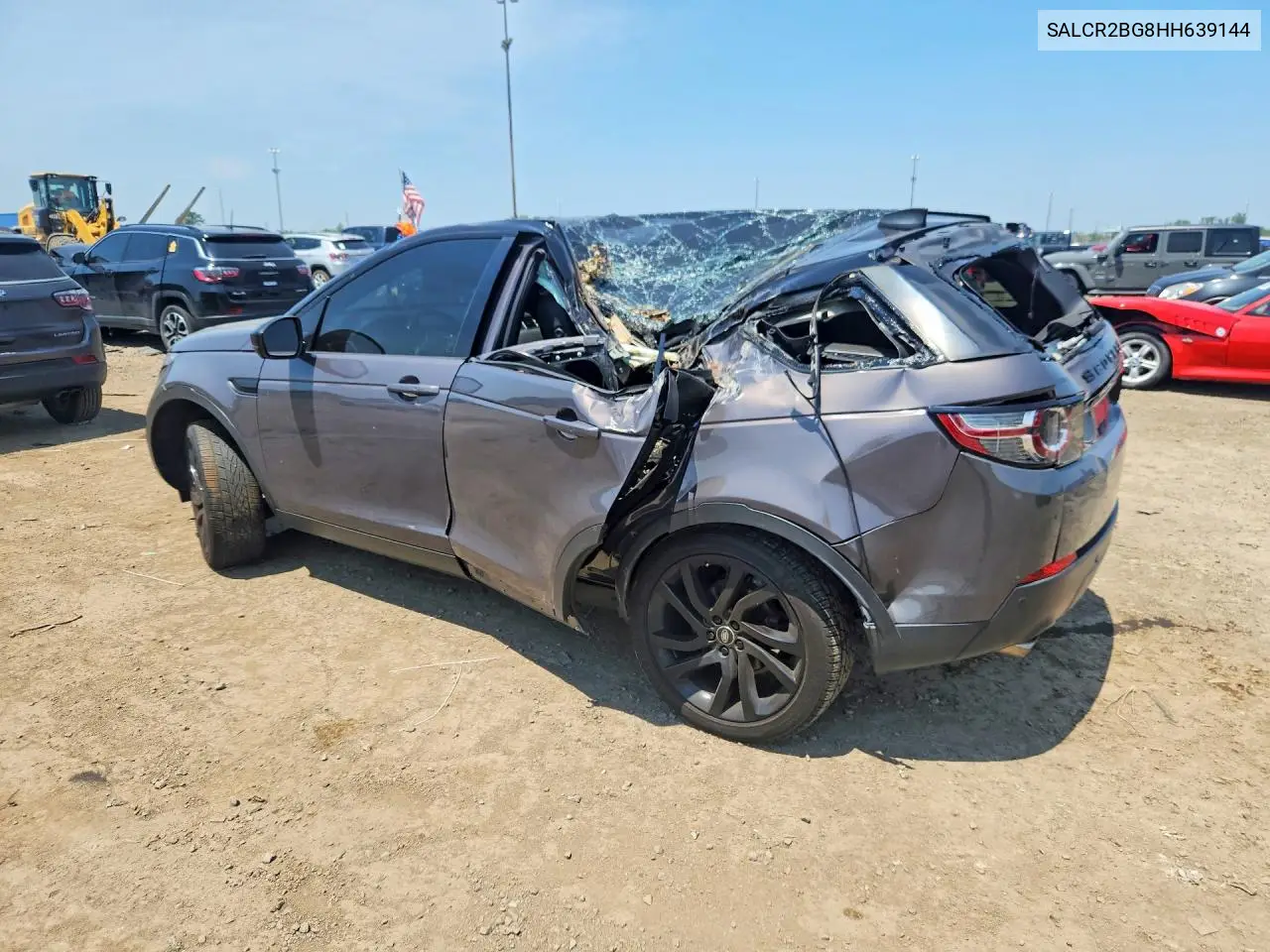 2017 Land Rover Discovery Sport Hse VIN: SALCR2BG8HH639144 Lot: 60195356