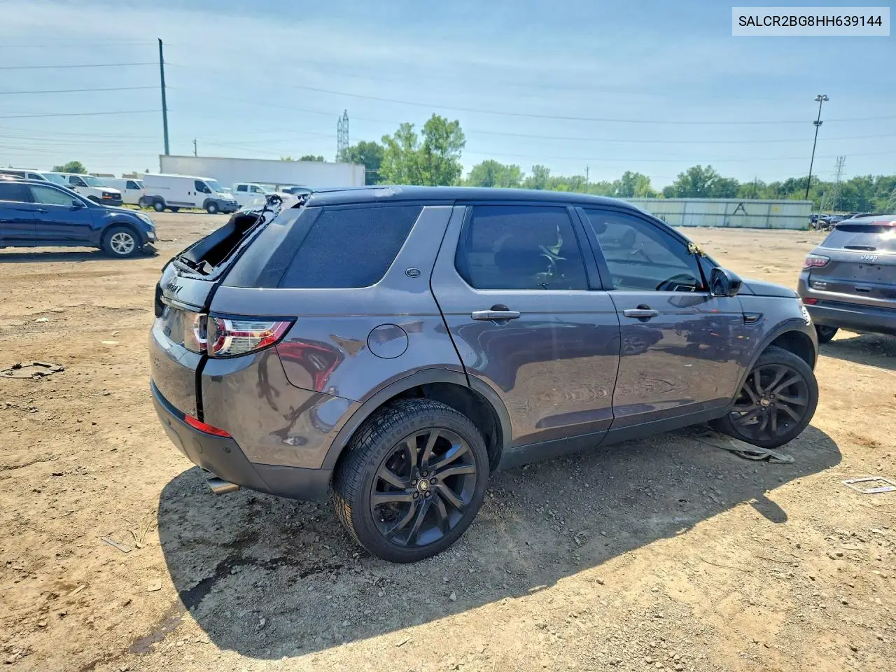 2017 Land Rover Discovery Sport Hse VIN: SALCR2BG8HH639144 Lot: 60195356