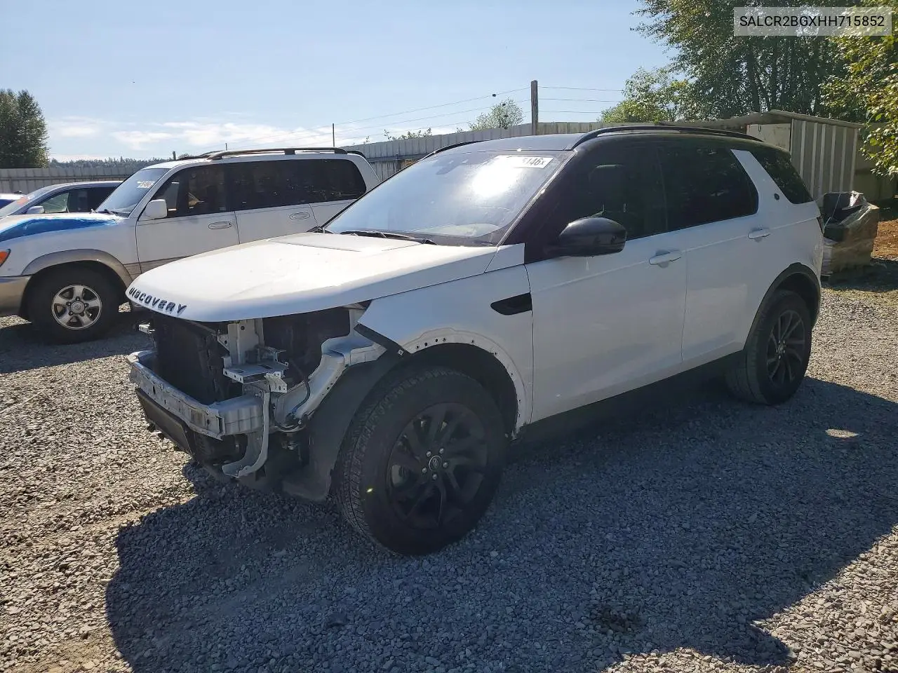 2017 Land Rover Discovery Sport Hse VIN: SALCR2BGXHH715852 Lot: 61055146