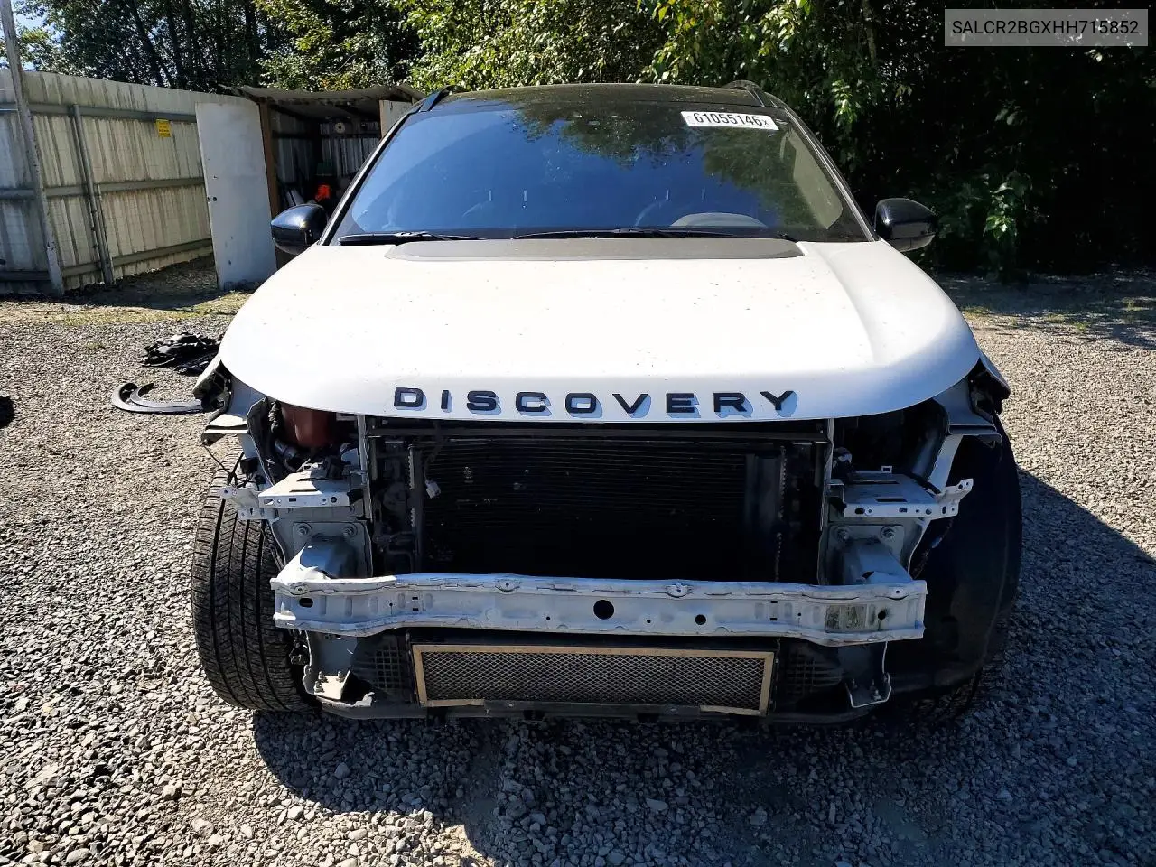 2017 Land Rover Discovery Sport Hse VIN: SALCR2BGXHH715852 Lot: 61055146