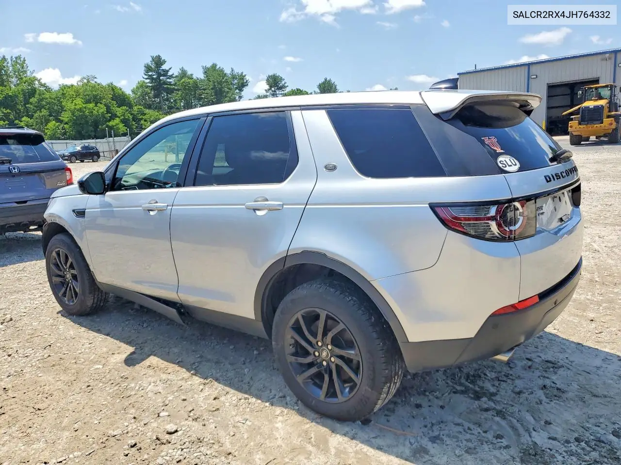 2018 Land Rover Discovery Sport Hse VIN: SALCR2RX4JH764332 Lot: 49908516