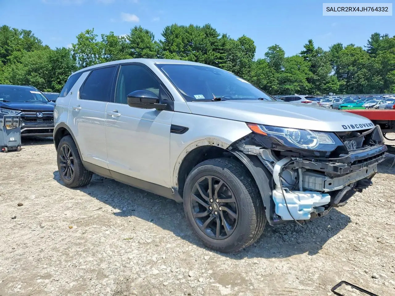 2018 Land Rover Discovery Sport Hse VIN: SALCR2RX4JH764332 Lot: 49908516
