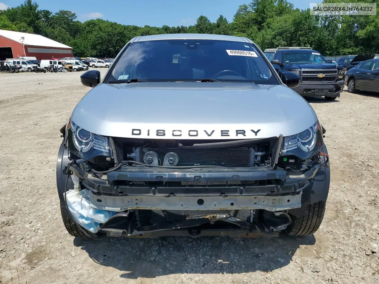 2018 Land Rover Discovery Sport Hse VIN: SALCR2RX4JH764332 Lot: 49908516