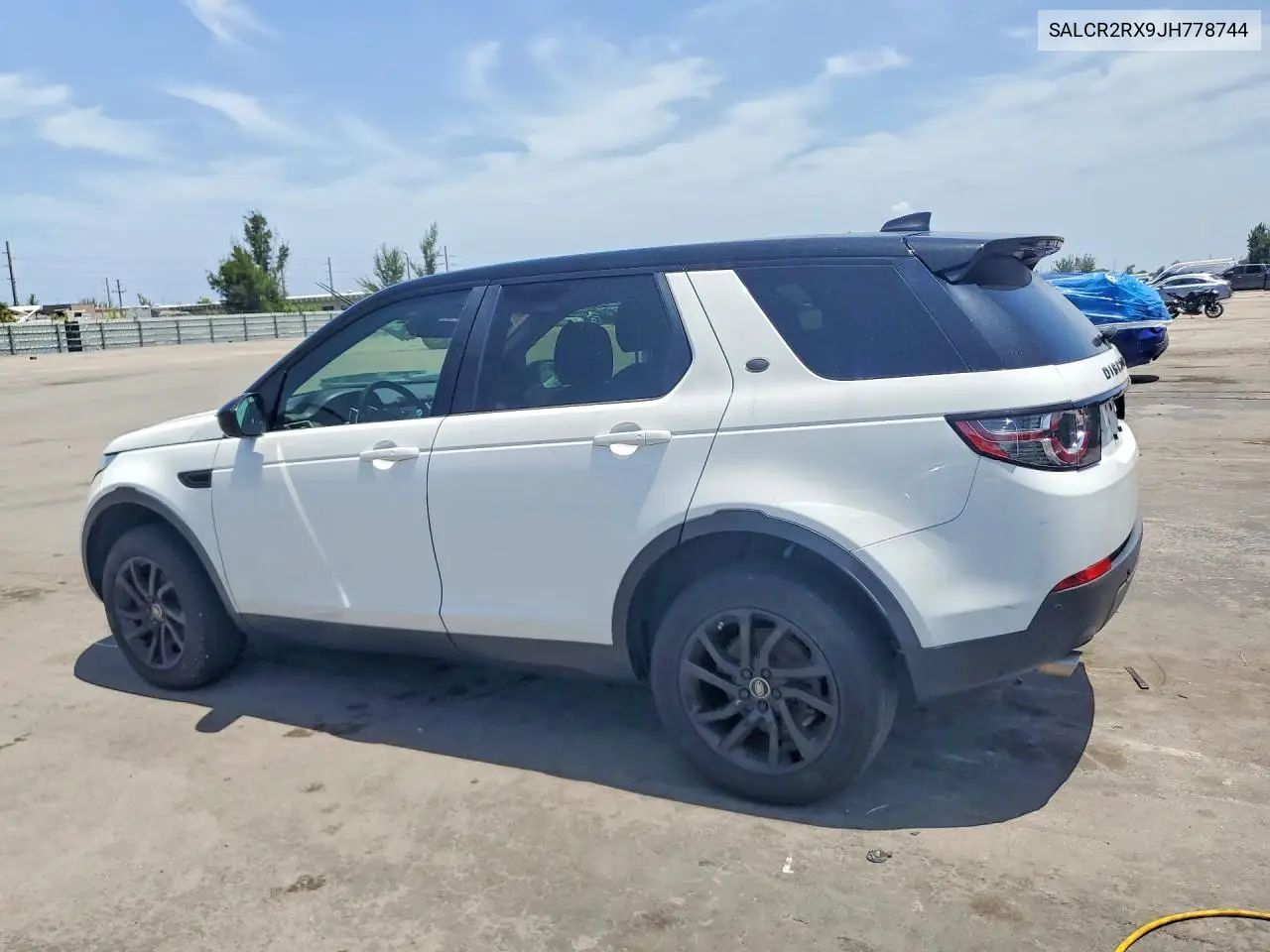 2018 Land Rover Discovery Sport Hse VIN: SALCR2RX9JH778744 Lot: 61445066