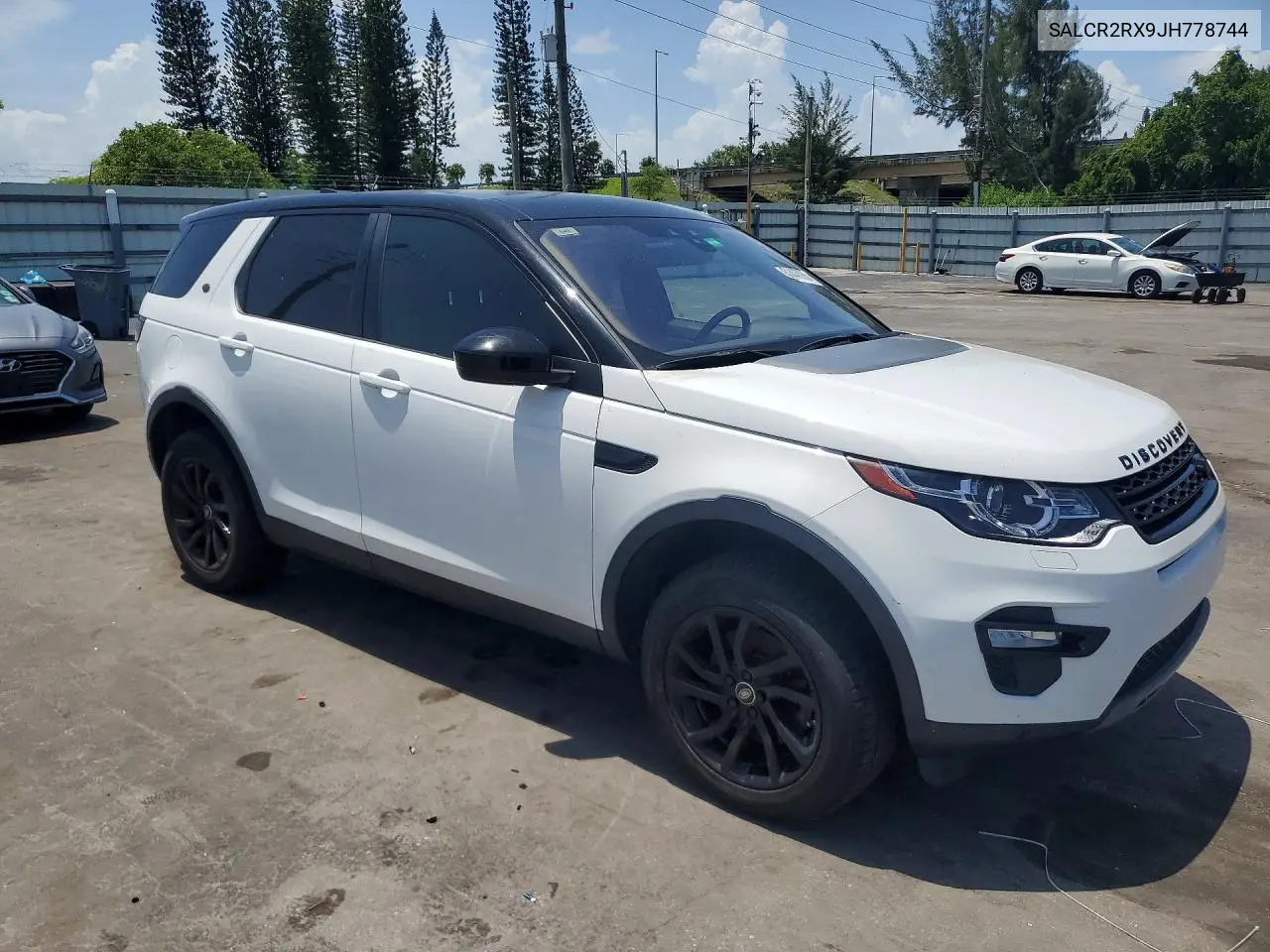 2018 Land Rover Discovery Sport Hse VIN: SALCR2RX9JH778744 Lot: 61445066