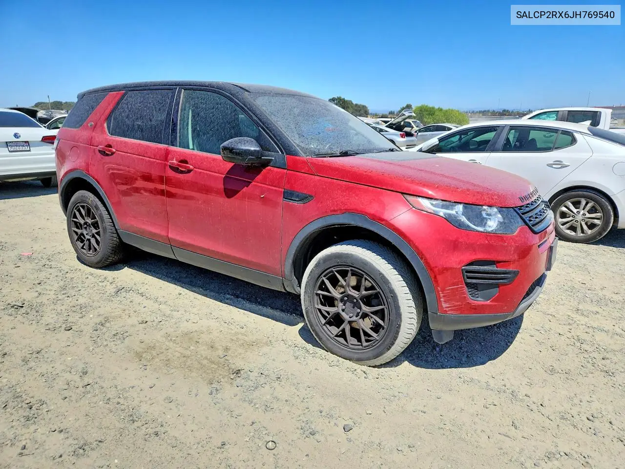 2018 Land Rover Discovery Sport Se VIN: SALCP2RX6JH769540 Lot: 61670936