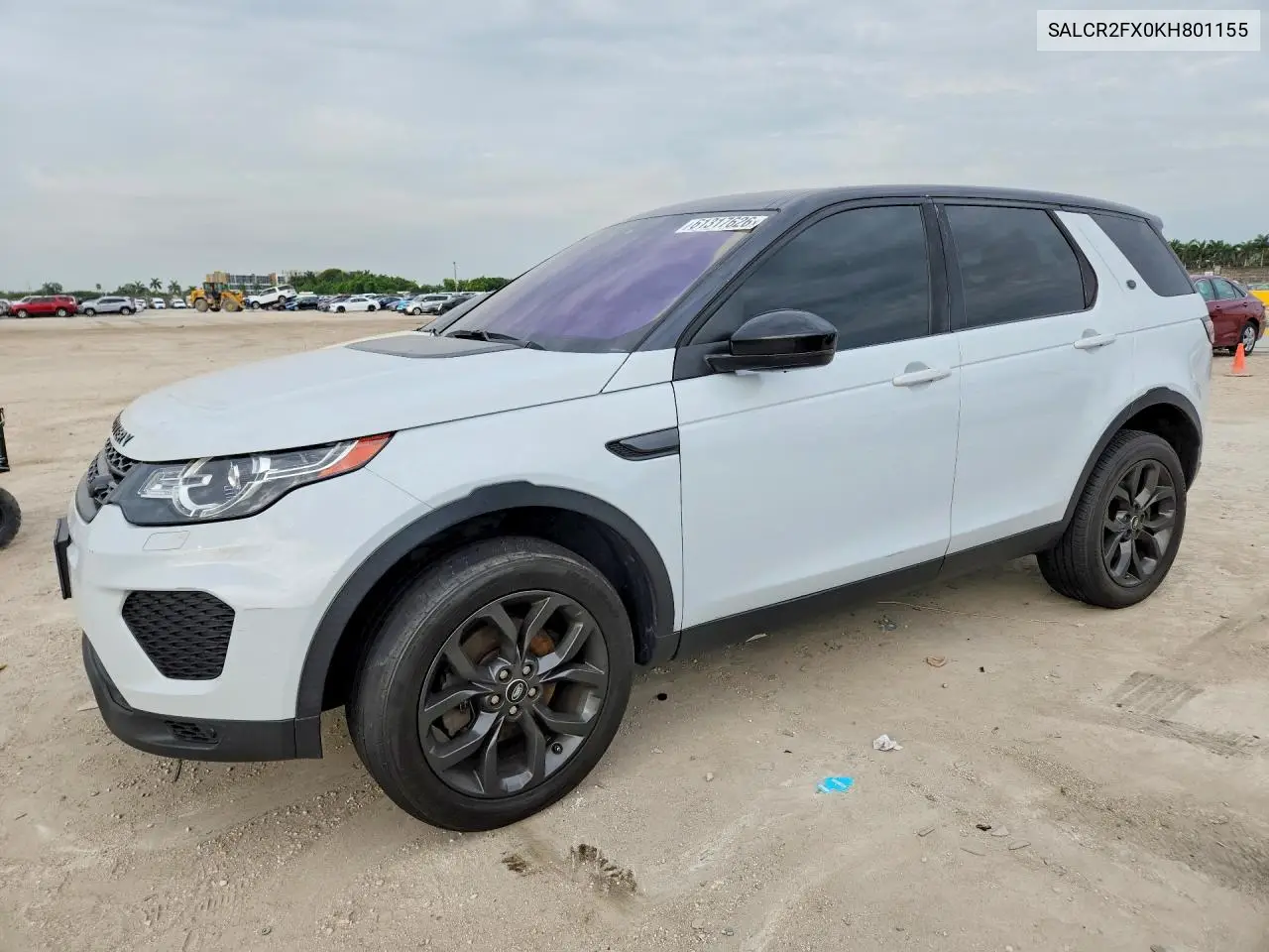 2019 Land Rover Discovery Sport Hse VIN: SALCR2FX0KH801155 Lot: 61317626