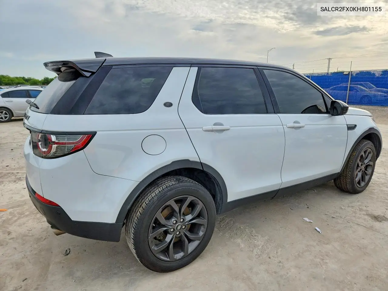 2019 Land Rover Discovery Sport Hse VIN: SALCR2FX0KH801155 Lot: 61317626