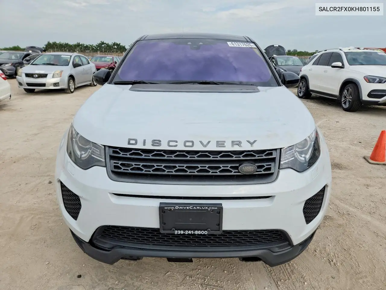 2019 Land Rover Discovery Sport Hse VIN: SALCR2FX0KH801155 Lot: 61317626