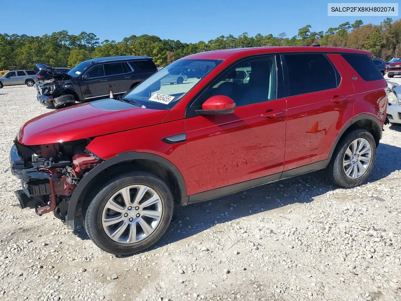 2019 Land Rover Discovery Sport Se