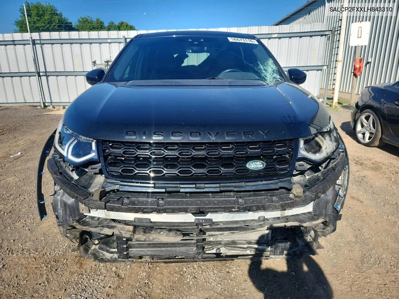 2020 Land Rover Discovery Sport Se VIN: SALCP2FXXLH843310 Lot: 56673116