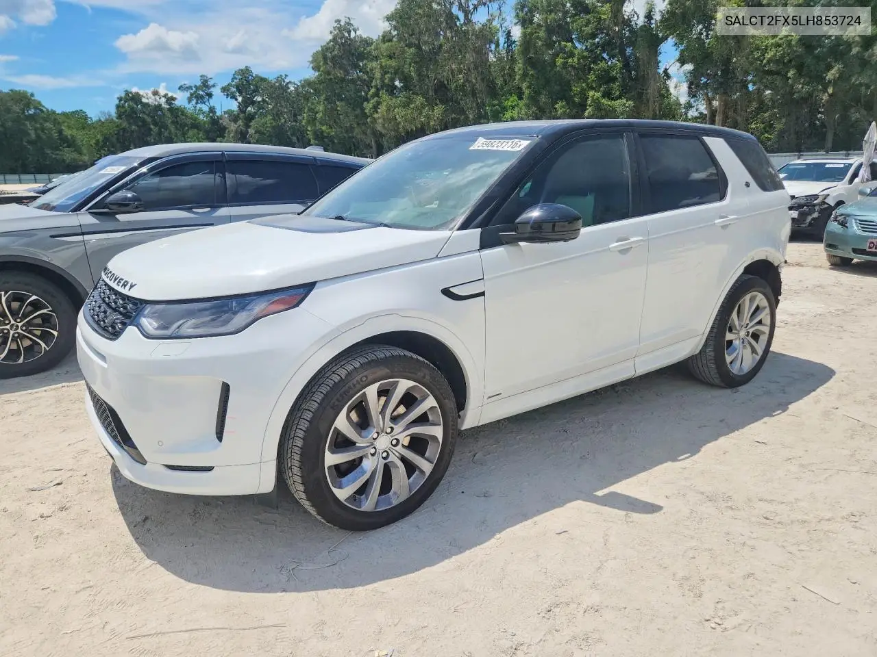 2020 Land Rover Discovery Sport S R-Dynamic VIN: SALCT2FX5LH853724 Lot: 59823116