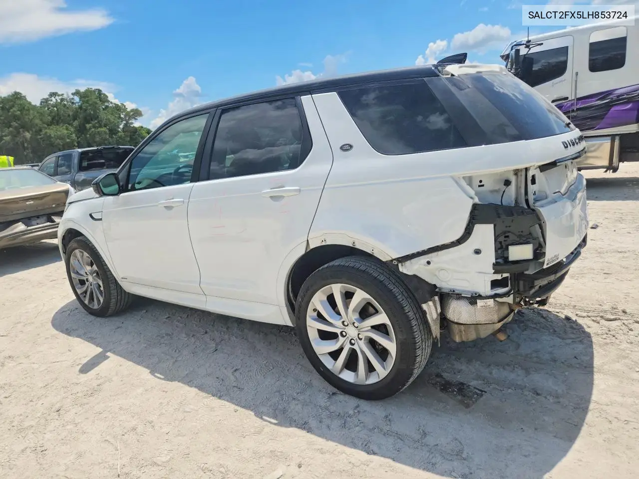 2020 Land Rover Discovery Sport S R-Dynamic VIN: SALCT2FX5LH853724 Lot: 59823116