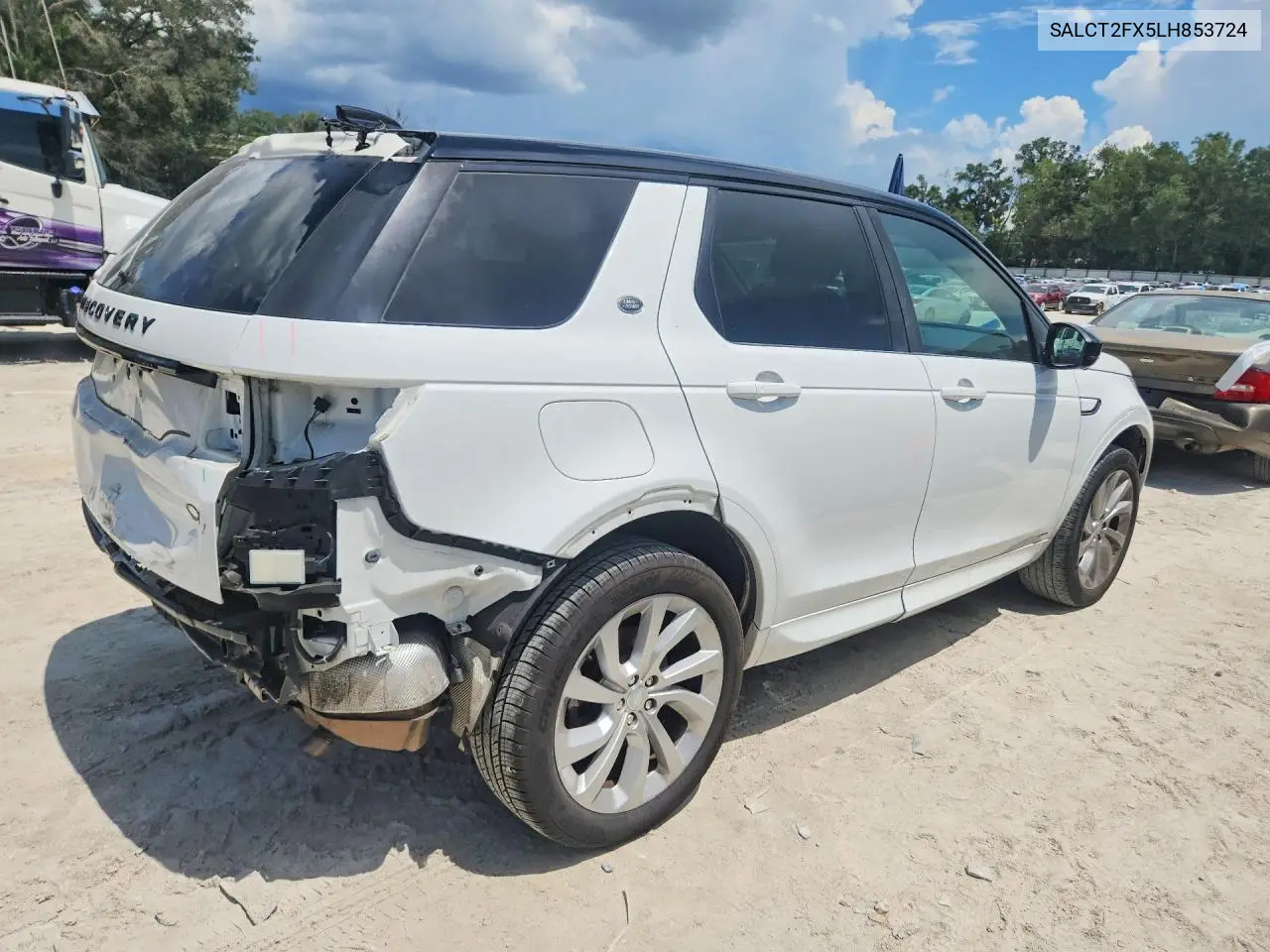 2020 Land Rover Discovery Sport S R-Dynamic VIN: SALCT2FX5LH853724 Lot: 59823116