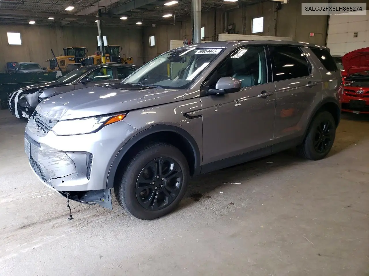 2020 Land Rover Discovery Sport S VIN: SALCJ2FX8LH865274 Lot: 59954446
