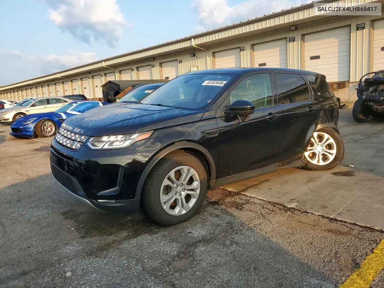 2020 Land Rover Discovery Sport S VIN: SALCJ2FX4LH865417 Lot: 60365696