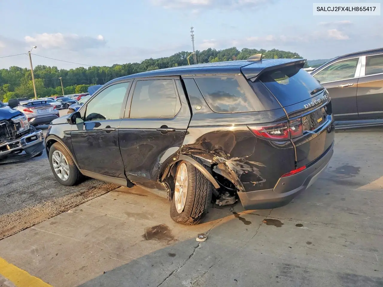 2020 Land Rover Discovery Sport S VIN: SALCJ2FX4LH865417 Lot: 60365696