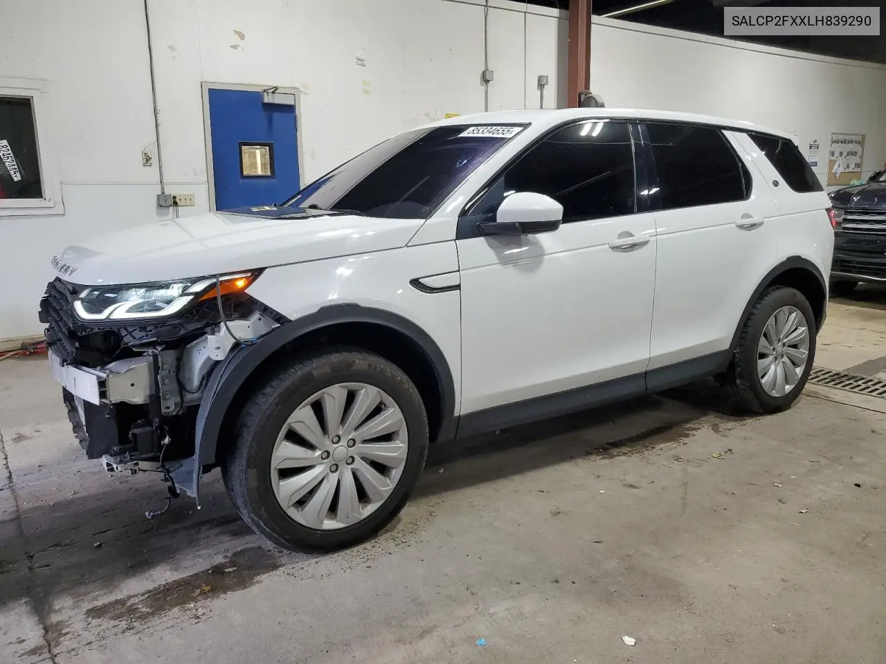SALCP2FXXLH839290 2020 Land Rover Discovery Sport Se