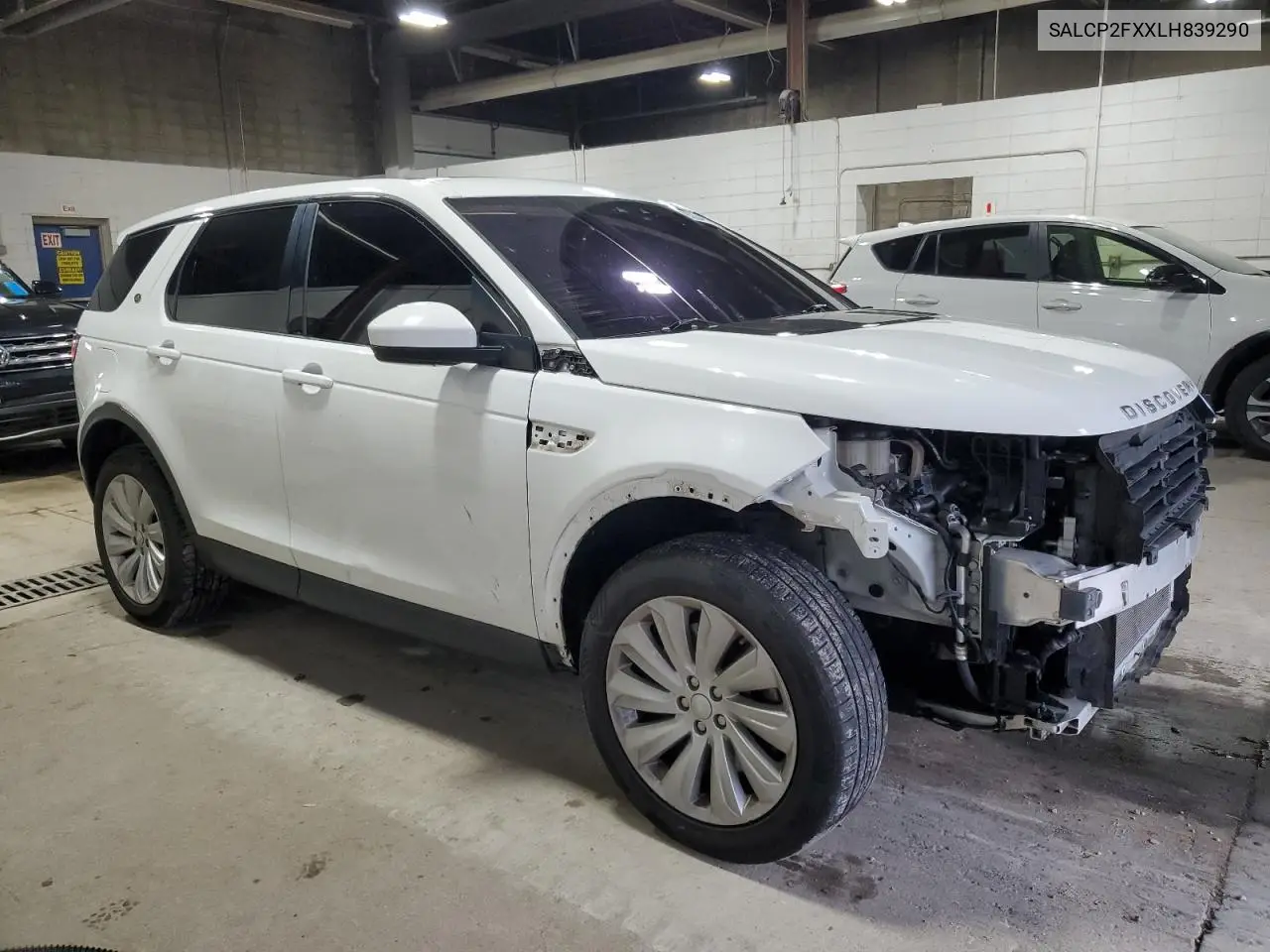 SALCP2FXXLH839290 2020 Land Rover Discovery Sport Se