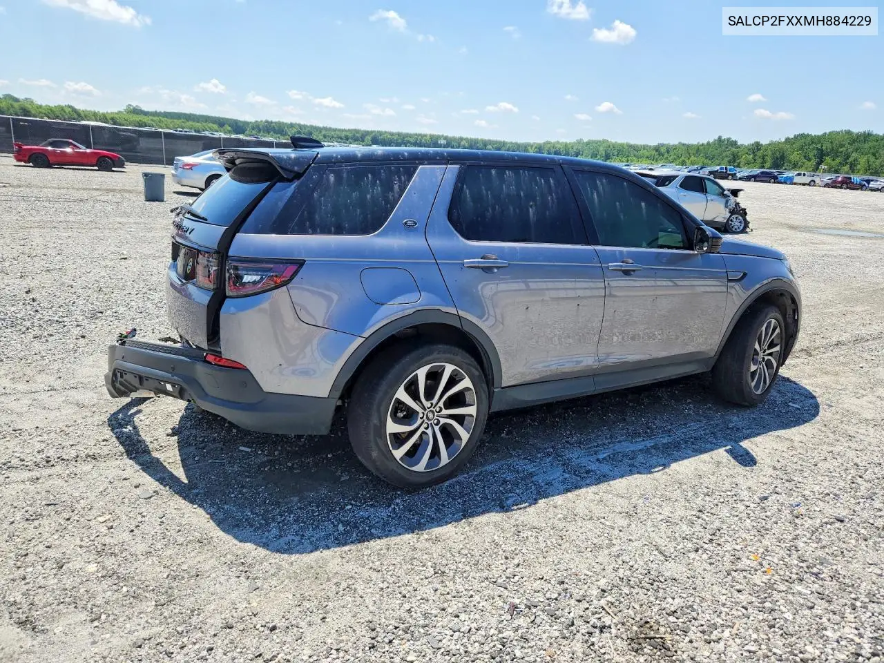 2021 Land Rover Discovery Sport Se VIN: SALCP2FXXMH884229 Lot: 60045386