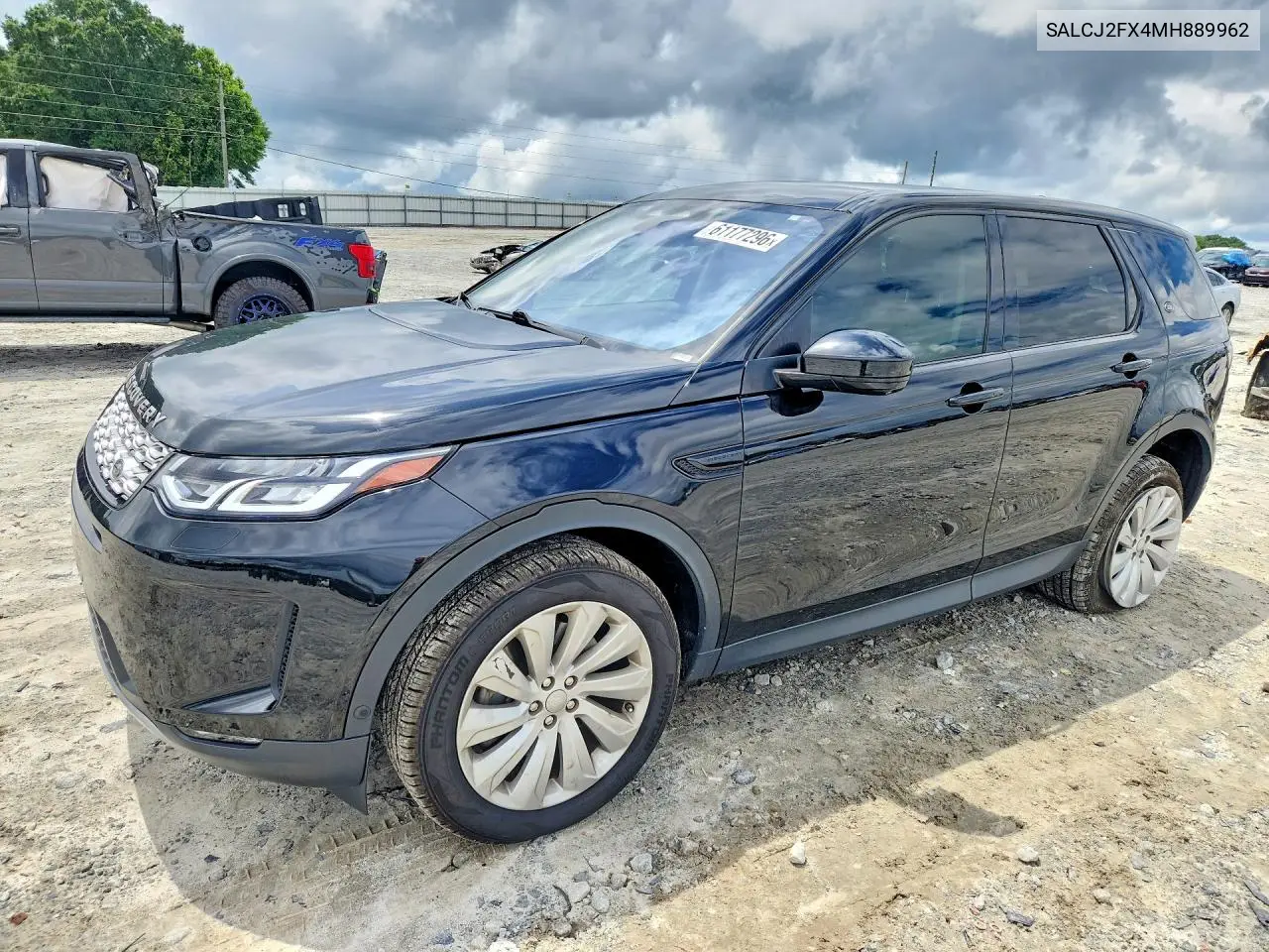 2021 Land Rover Discovery Sport S VIN: SALCJ2FX4MH889962 Lot: 61177296