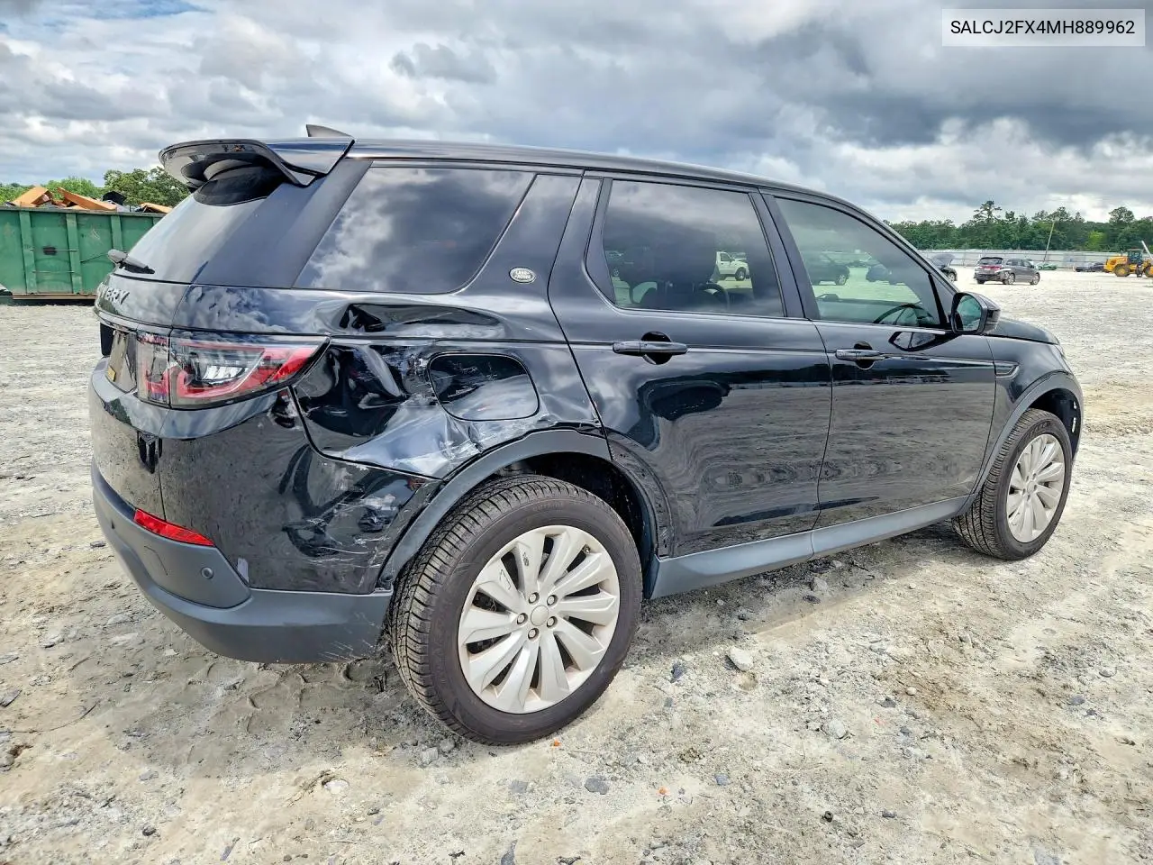 2021 Land Rover Discovery Sport S VIN: SALCJ2FX4MH889962 Lot: 61177296