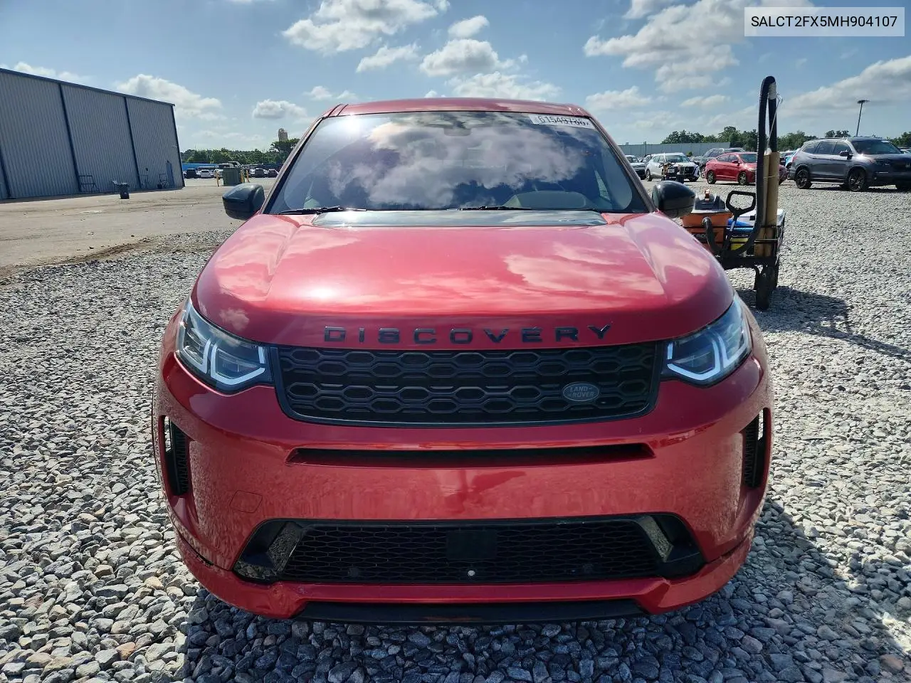 2021 Land Rover Discovery Sport S R-Dynamic VIN: SALCT2FX5MH904107 Lot: 61549786
