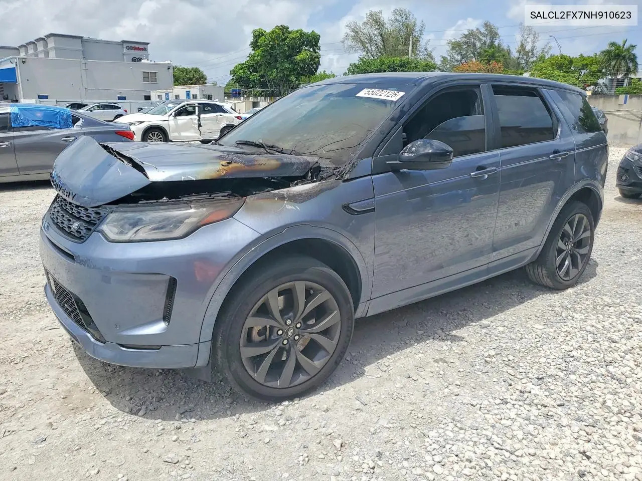 2022 Land Rover Discovery Sport Se R-Dynamic VIN: SALCL2FX7NH910623 Lot: 55022126
