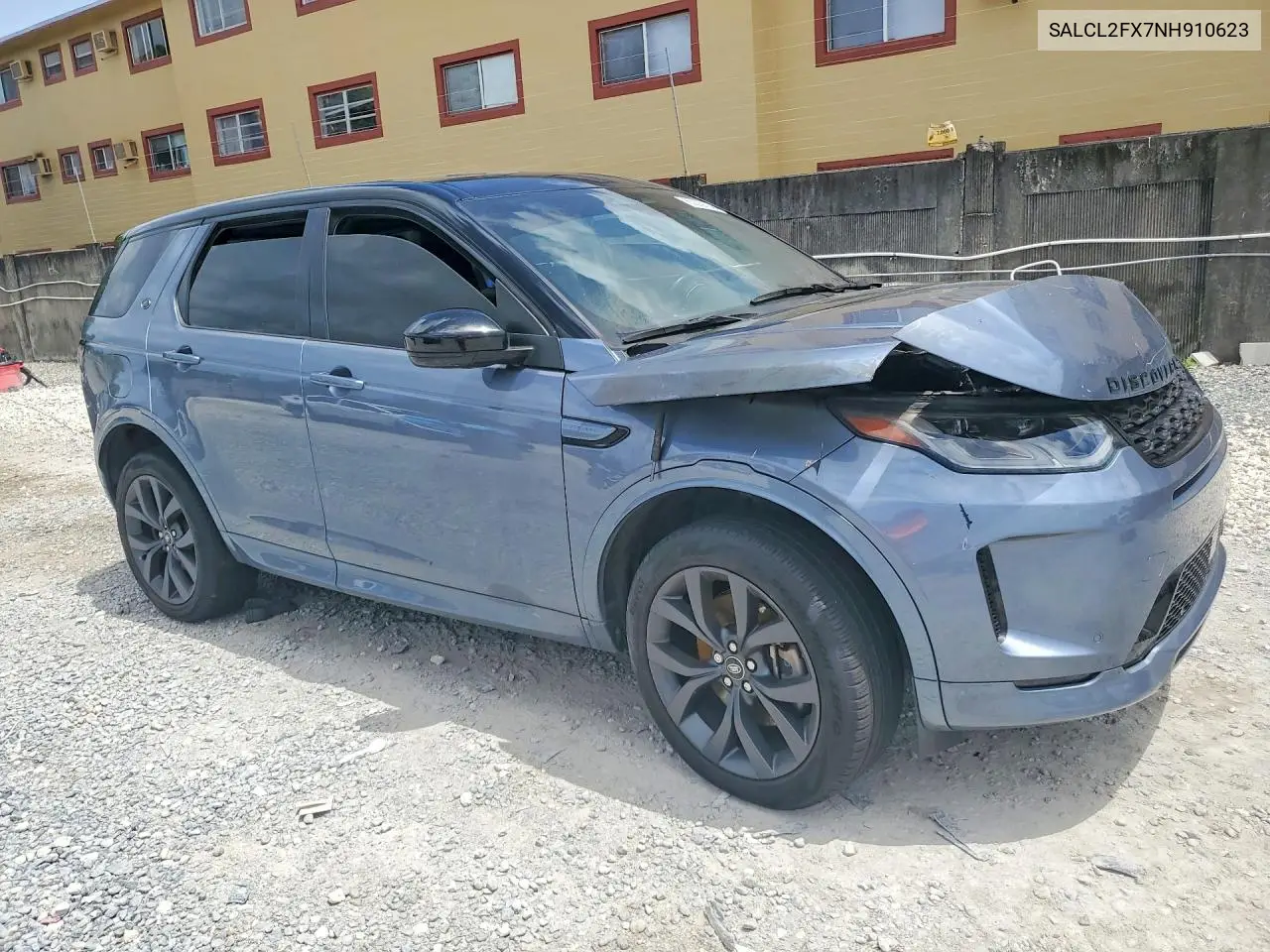 2022 Land Rover Discovery Sport Se R-Dynamic VIN: SALCL2FX7NH910623 Lot: 55022126