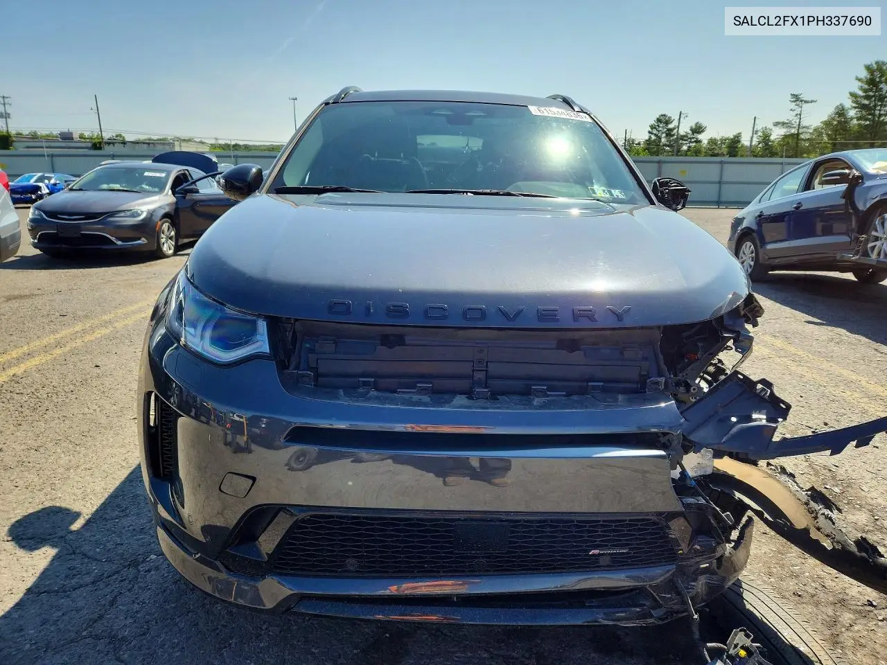 2023 Land Rover Discovery Sport Se R-Dynamic VIN: SALCL2FX1PH337690 Lot: 61534836