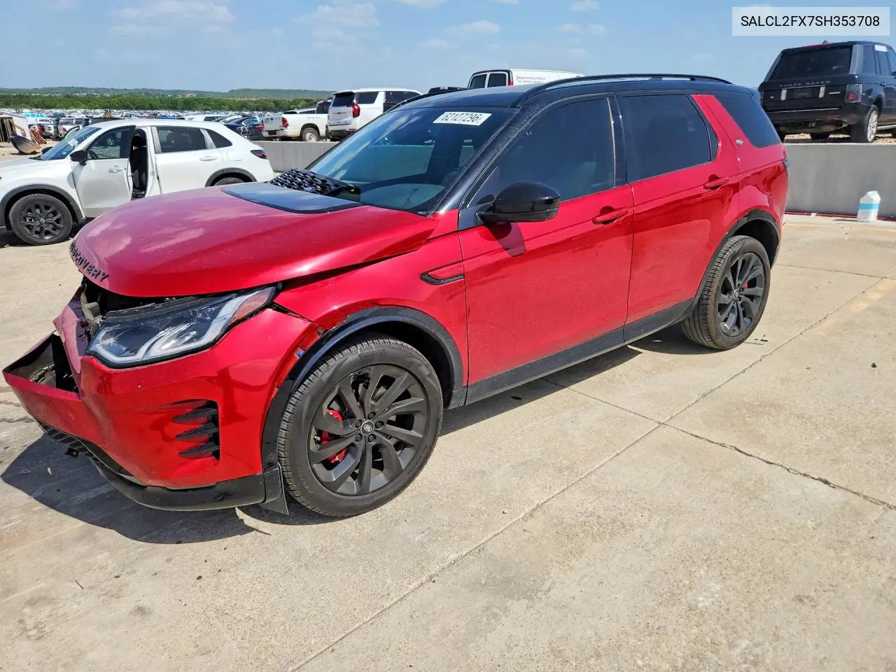 2025 Land Rover Discovery Sport Dynamic Se VIN: SALCL2FX7SH353708 Lot: 62127296