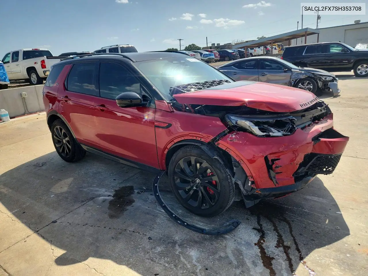 2025 Land Rover Discovery Sport Dynamic Se VIN: SALCL2FX7SH353708 Lot: 62127296