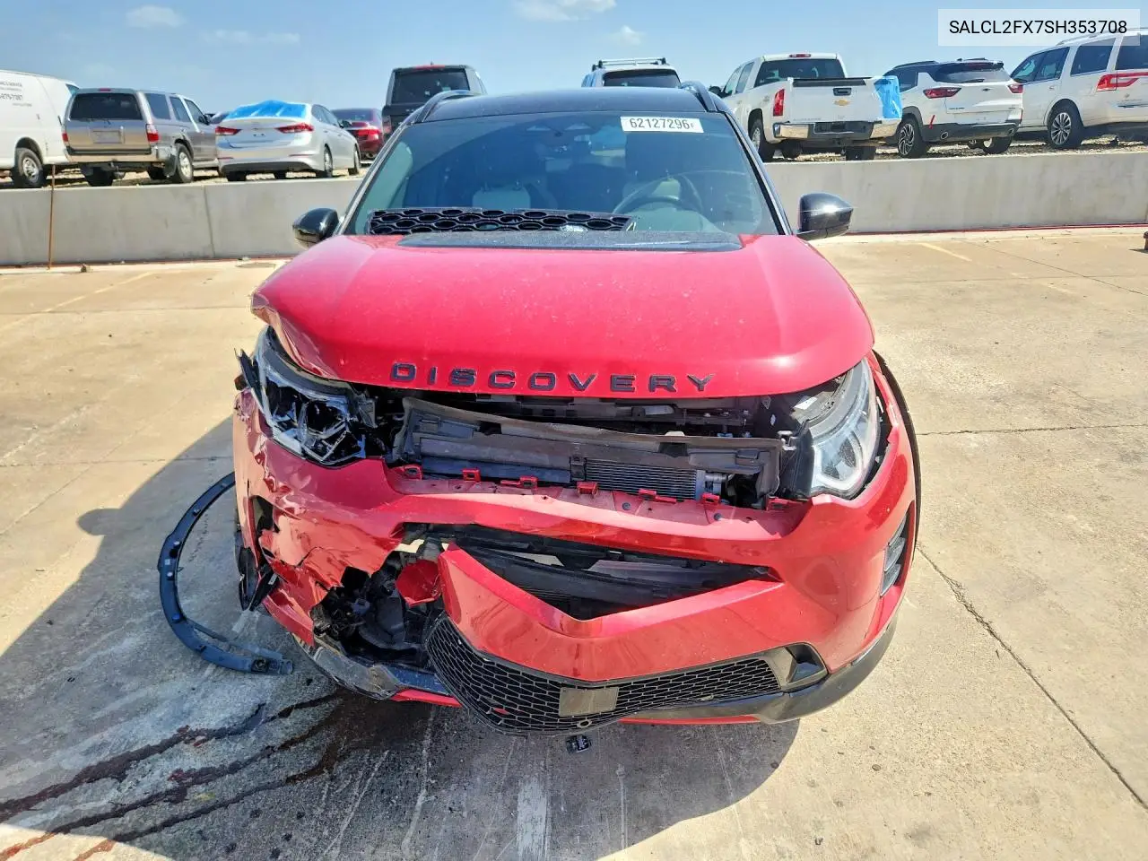 2025 Land Rover Discovery Sport Dynamic Se VIN: SALCL2FX7SH353708 Lot: 62127296