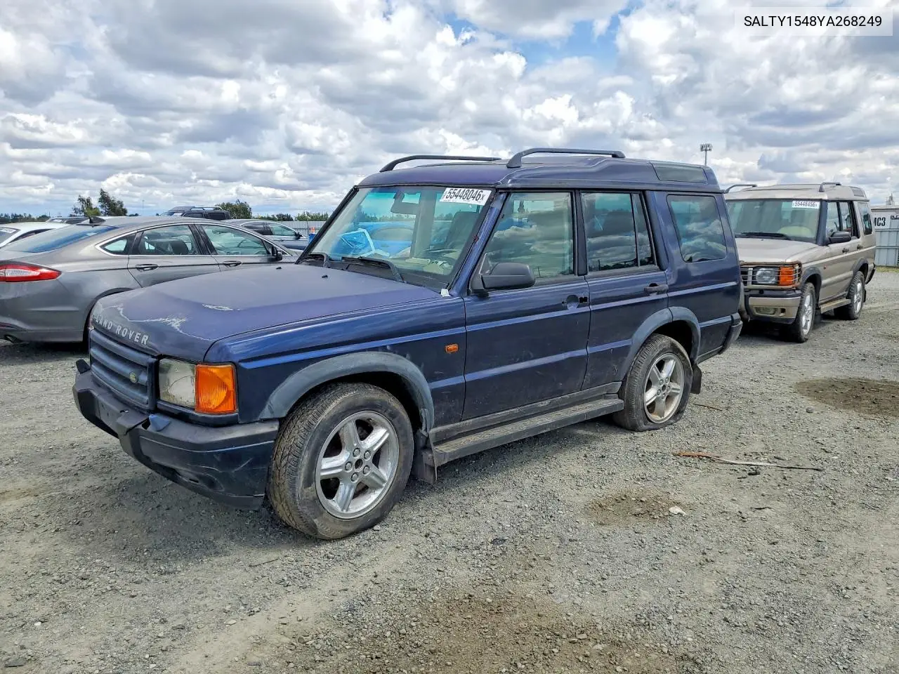 2000 Land Rover Discovery Ii VIN: SALTY1548YA268249 Lot: 55448046