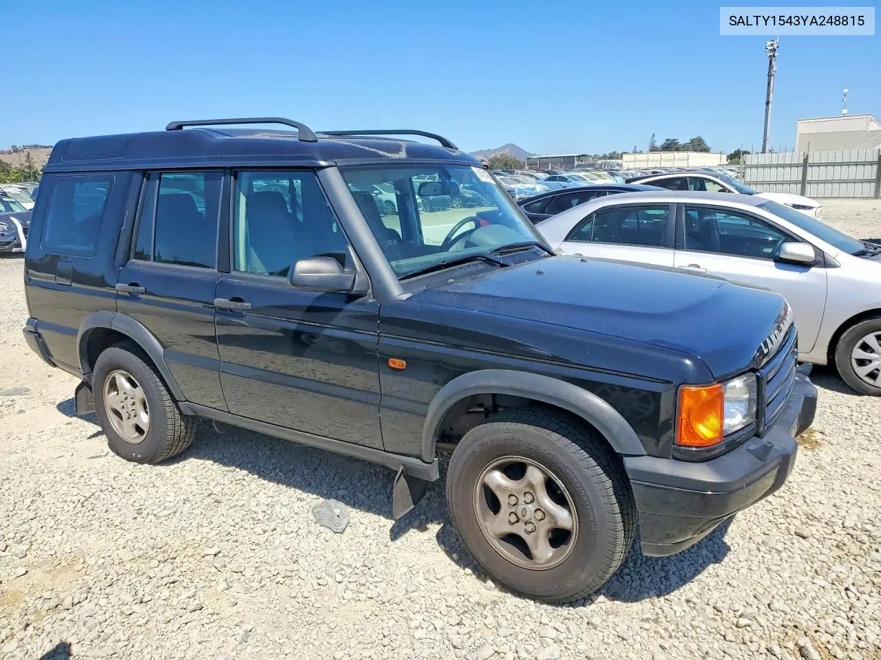 2000 Land Rover Discovery Ii VIN: SALTY1543YA248815 Lot: 61401496
