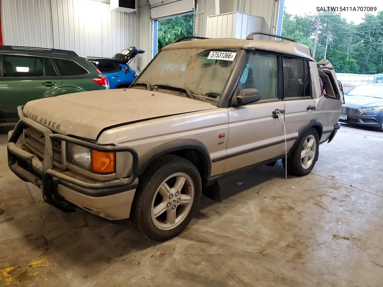 2001 Land Rover Discovery Ii Se VIN: SALTW15411A707089 Lot: 57531366