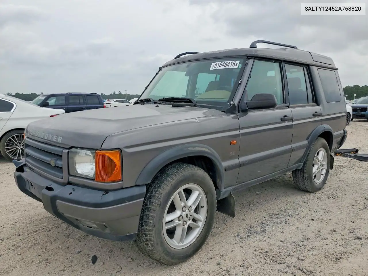 2002 Land Rover Discovery Ii Se VIN: SALTY12452A768820 Lot: 51648416