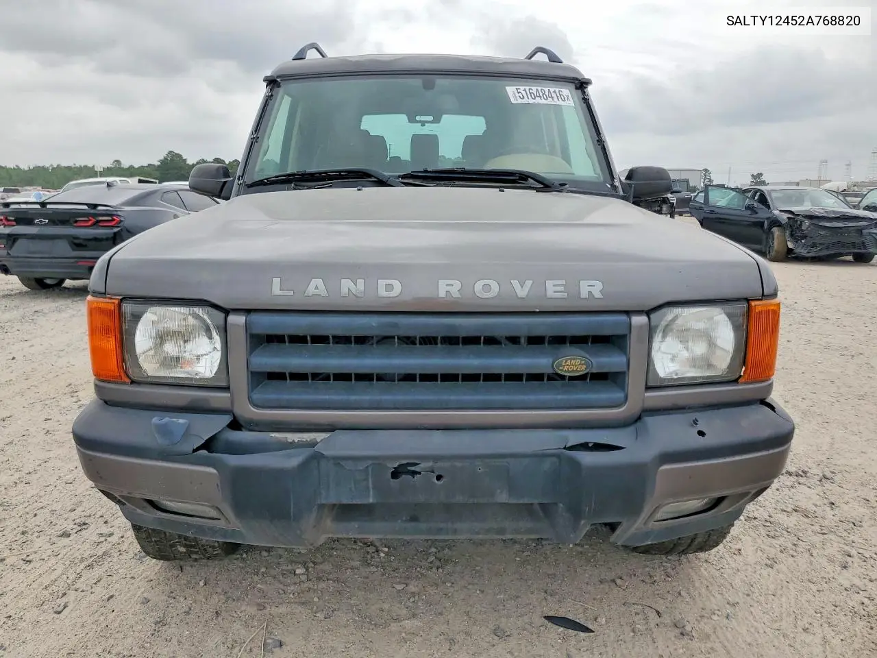 2002 Land Rover Discovery Ii Se VIN: SALTY12452A768820 Lot: 51648416