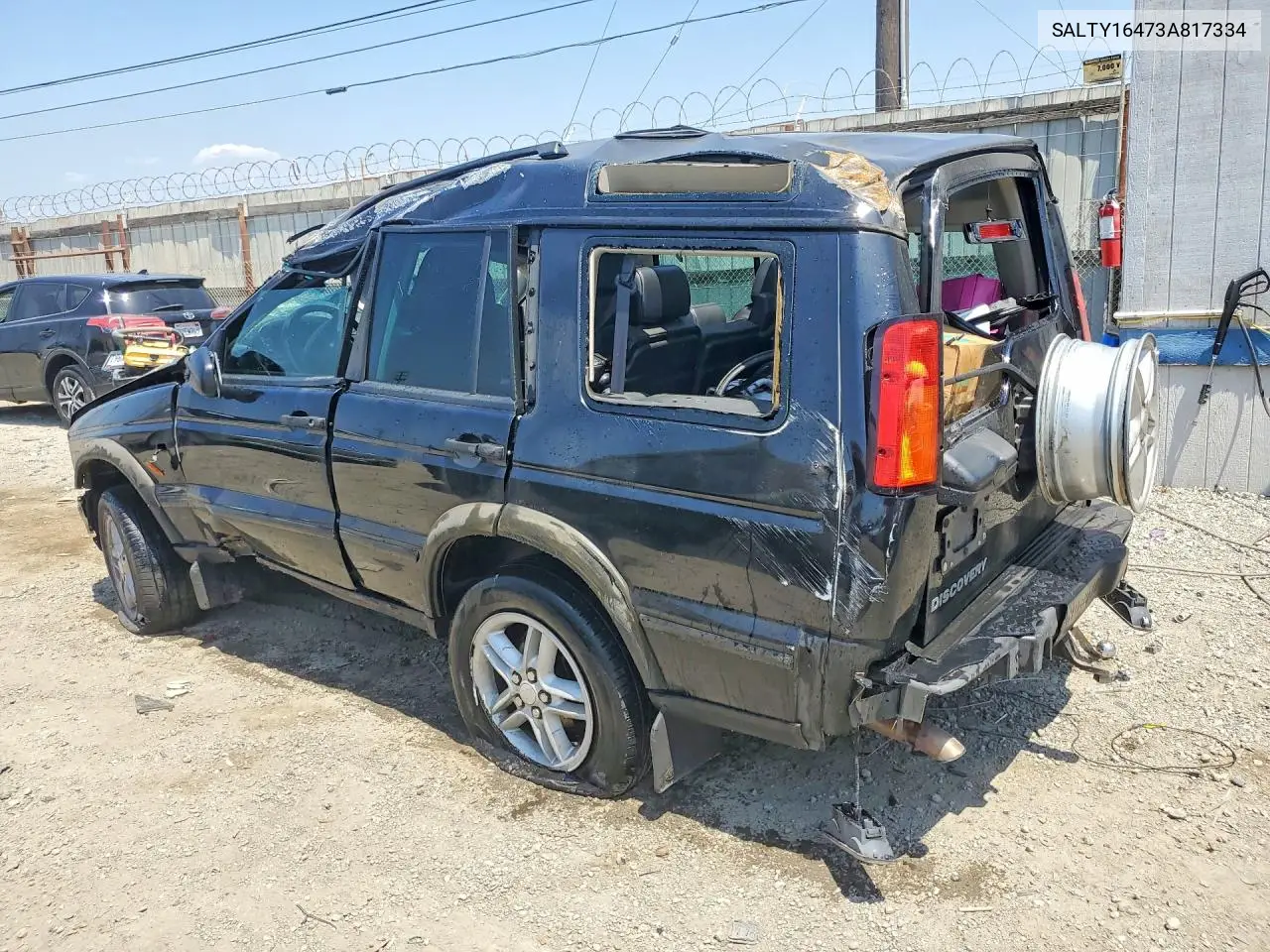 2003 Land Rover Discovery Ii Se VIN: SALTY16473A817334 Lot: 52091076