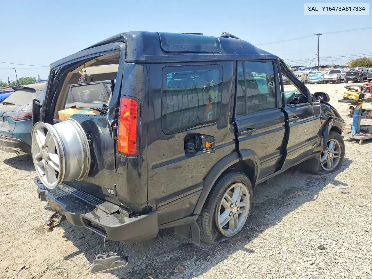 2003 Land Rover Discovery Ii Se VIN: SALTY16473A817334 Lot: 52091076