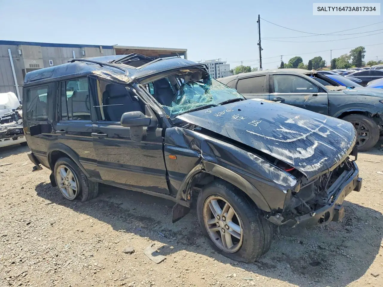 2003 Land Rover Discovery Ii Se VIN: SALTY16473A817334 Lot: 52091076