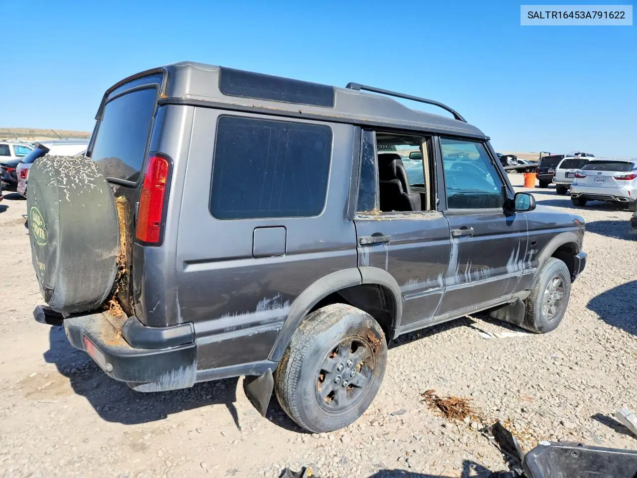 2003 Land Rover Discovery Ii Hse VIN: SALTR16453A791622 Lot: 56333676