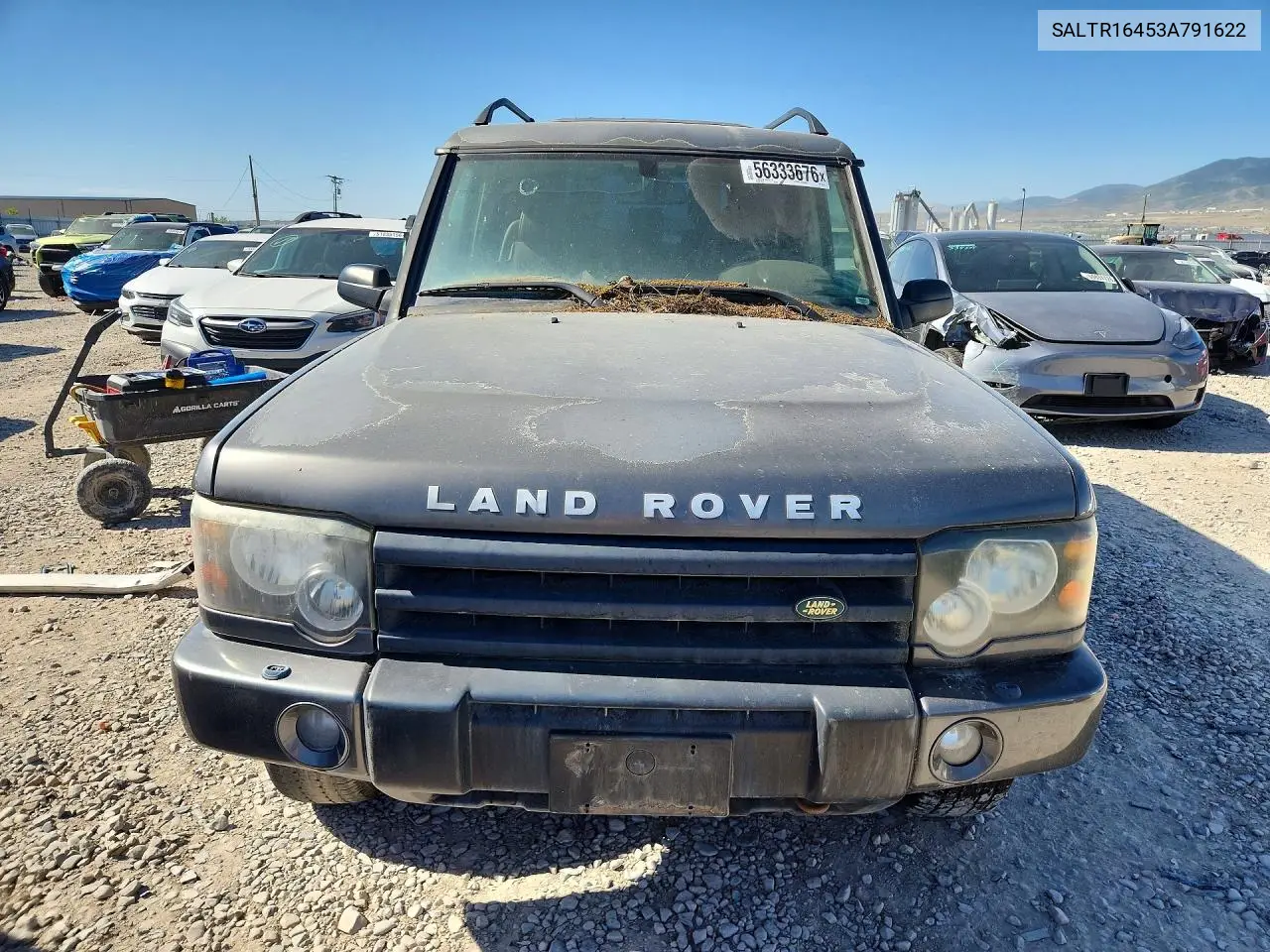 2003 Land Rover Discovery Ii Hse VIN: SALTR16453A791622 Lot: 56333676