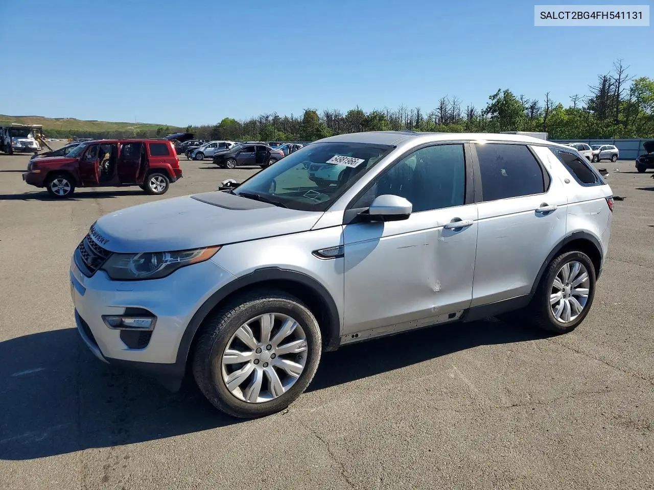 2015 Land Rover Discovery Sport Hse Luxury VIN: SALCT2BG4FH541131 Lot: 54981966