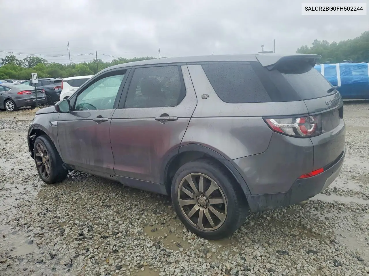 2015 Land Rover Discovery Sport Hse VIN: SALCR2BG0FH502244 Lot: 58254526